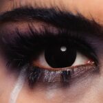 Lenti a contatto Nere - Blackout Contact Lenses - immagine 2