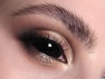 Lenti a contatto Full Sclera Black 1 year Contact Lenses