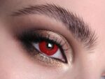 Lenti a contatto Bloody Red Contact Lenses